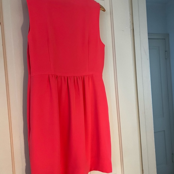 Jcrew neon coral minidress - Picture 3 of 4
